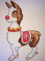 Christmas Llama